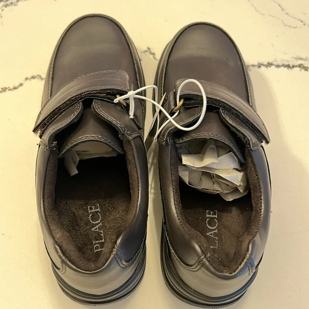 Brown Boys Dress Shoes